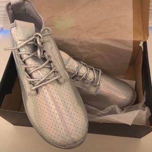 Holographic sneakers